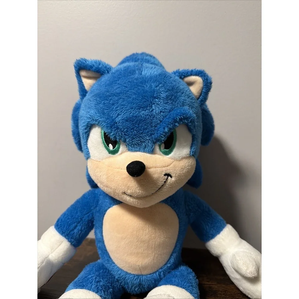 Build-A-Bear Sonic The Hedgehog 2 Plush, Blue Sonic Stuffed 18